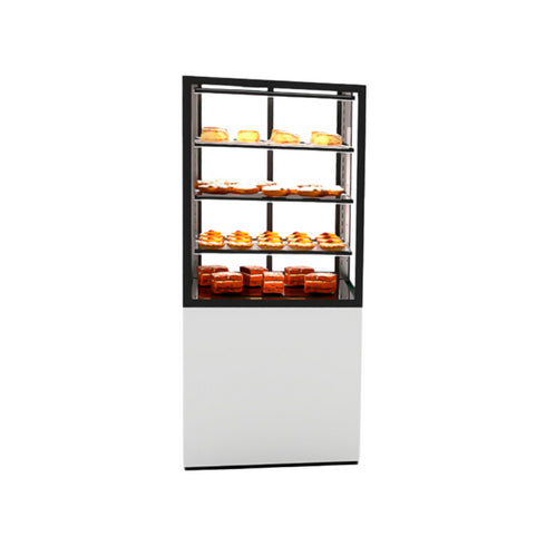 Vitrine chaude libre service 4 niveaux - 600